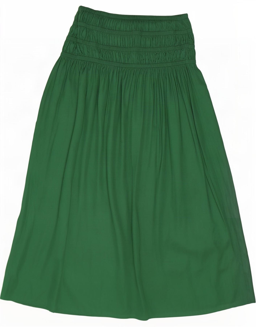 Fusta Maxi pentru femei Marks & Spencer UK 10 Small W34 Poliester verde