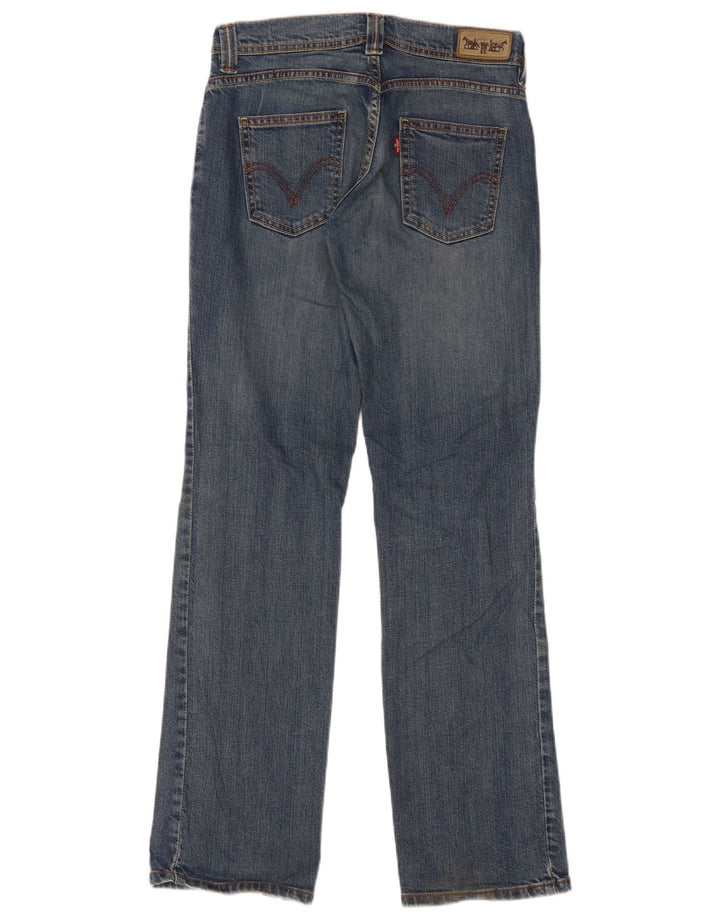 Blugi drepti pentru femei Levi's W28 L32 Bumbac albastru