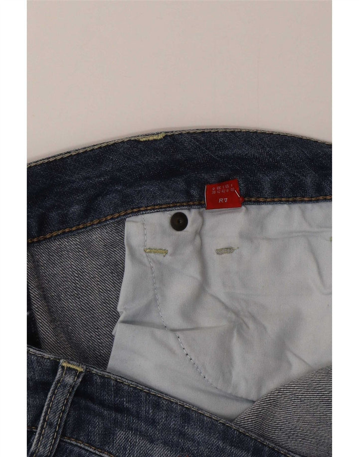 Esprit Blugi Bootcut cu talie joasă pentru femei UK 12 Medium W32 L34 Blue