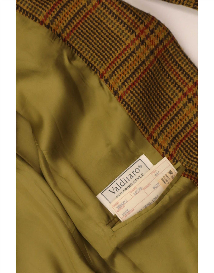 Jachetă Blazer pentru femei Valditaro cu 2 nasturi IT 44 Medium Brown Houndstooth