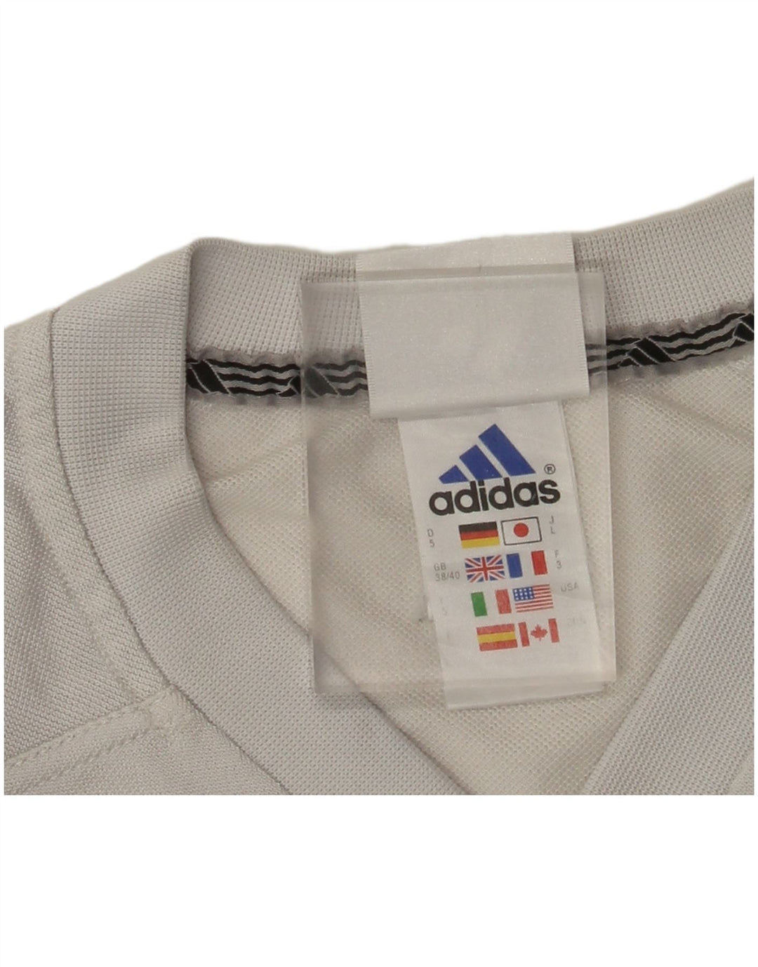 Tricou pentru bărbați Adidas Top UK 38/40 Medium Gri Poliester