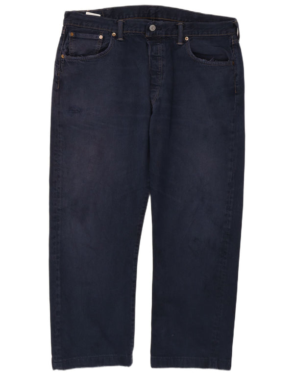 Blugi drepti pentru bărbați Levi's 501 W38 L27 bleumarin