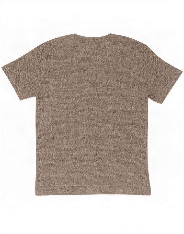 Tricou pentru bărbați Zara Top mare bumbac gri