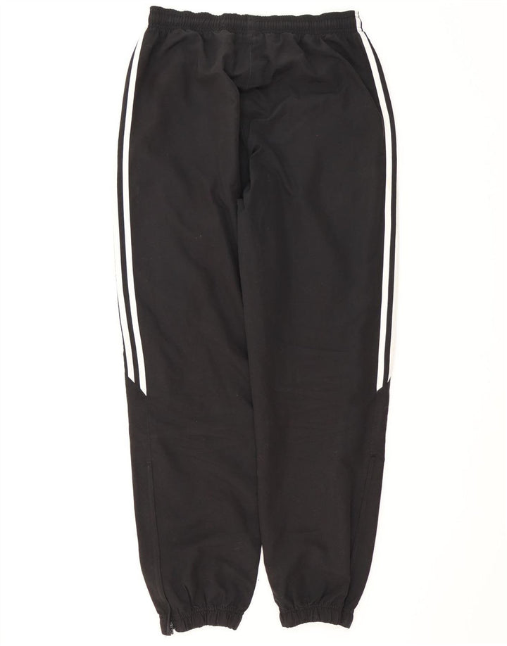 Pantaloni de trening Adidas pentru bărbați Joggeri poliester mediu negru