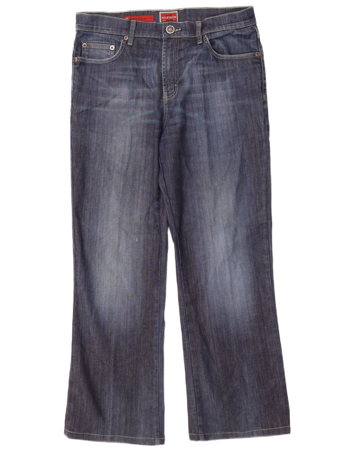 Blugi pentru bărbați Tommy Hilfiger Bootcut W34 L29 Bumbac bleumarin