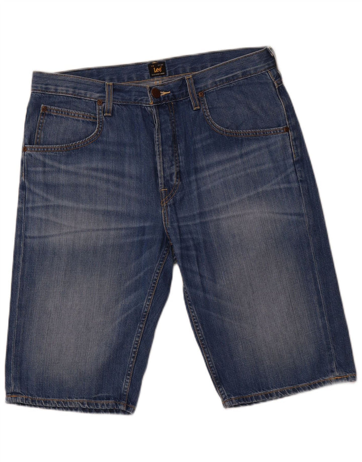 Pantaloni scurți din blugi pentru bărbați LEE W34 Large Blue
