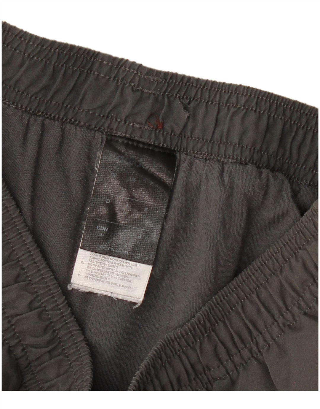 Pantaloni de trening Adidas pentru bărbați, poliester, gri mic