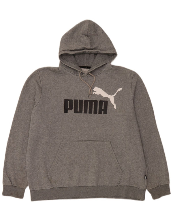 Puma Graphic Hoodie Jumper XL bumbac gri