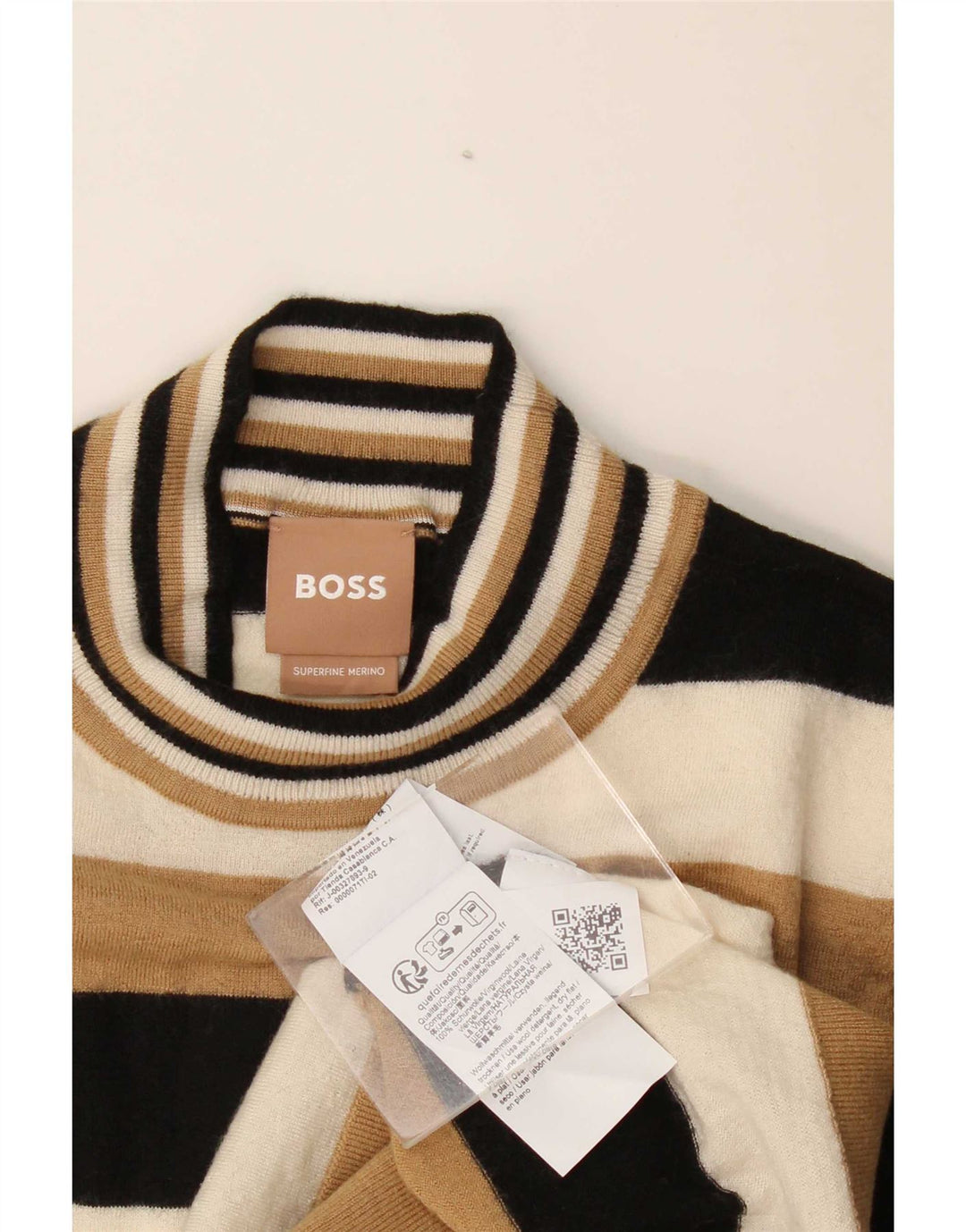 Pulover cu gât țestoasă pentru femei Hugo Boss UK 10 Mic Multicolor