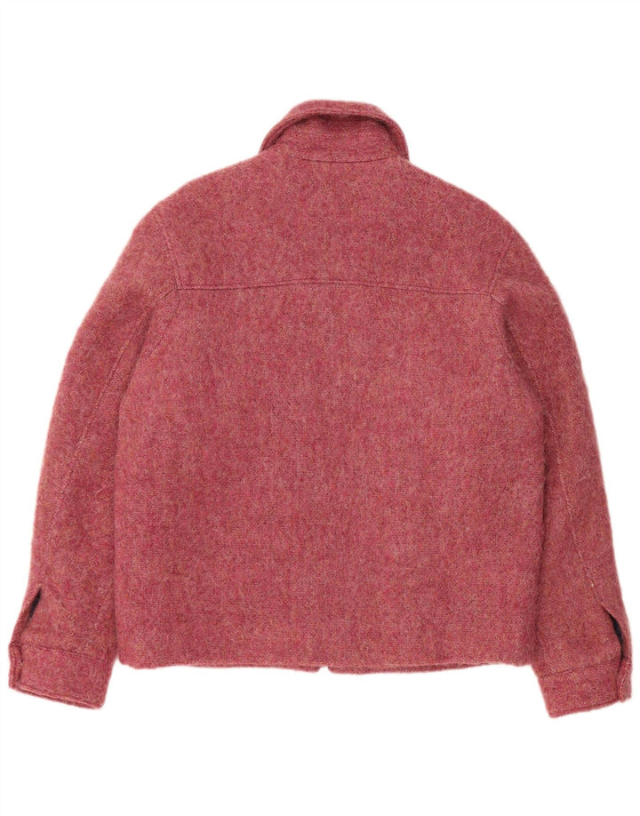 Bomber pentru femei Zara UK 14 Poliester roz mediu