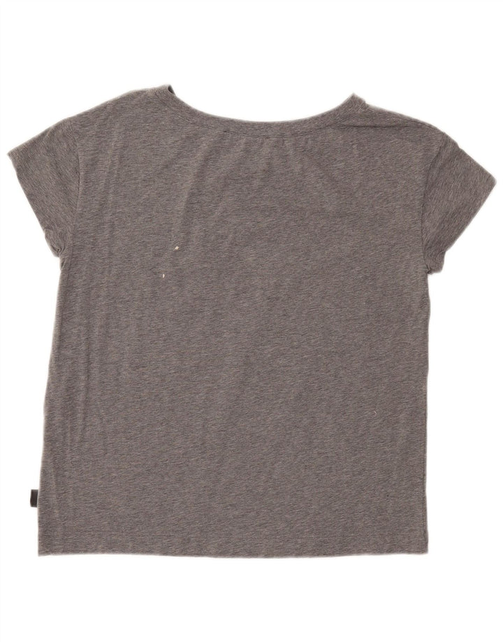 Tricou grafic MOSCHINO pentru femei Top IT 42, bumbac cu pete gri mediu
