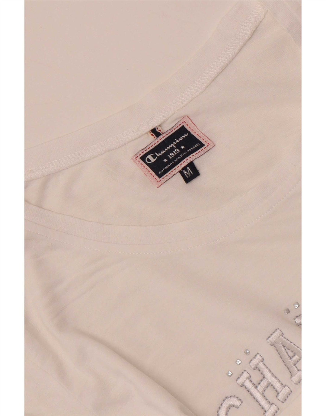 Tricou grafic Champion pentru femei Top UK 12 Medium White