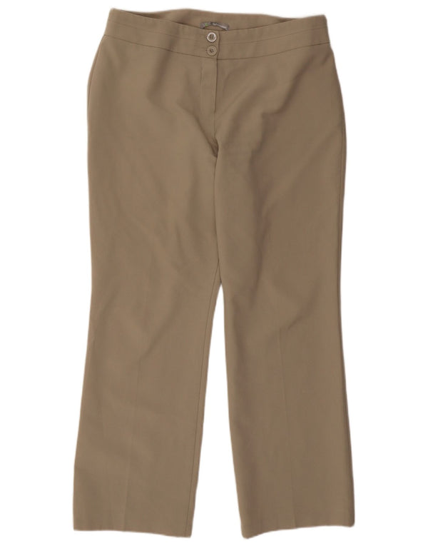 Pantaloni chino drepti pentru femei Marks & Spencer UK 16 Large W34 L30 Bej