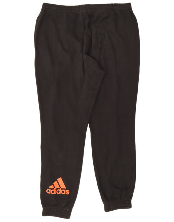 Pantaloni de trening cu grafică Adidas pentru bărbați Pantaloni de jogging XL bumbac negru