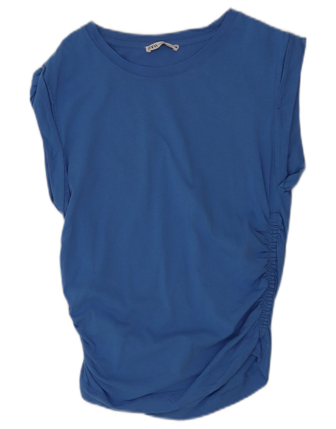 Bluză fără mâneci pentru femei Zara UK 10 Small Blue