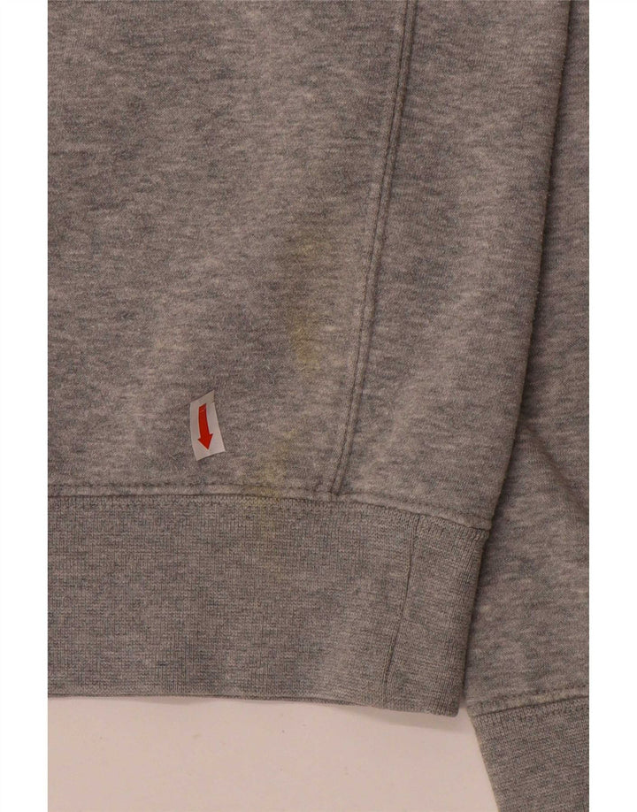 Pulover Nike pentru bărbați, bumbac cu pete, gri mediu