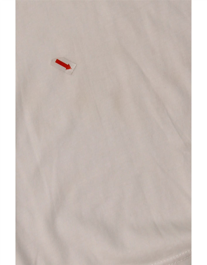 Tricou grafic Tommy Hilfiger pentru femei Top UK 14 Medium White