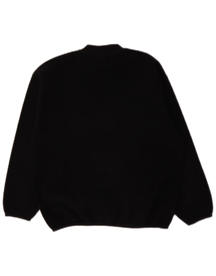 Pulover Fila Băieți Graphic Fleece 10-11 Ani Negru Poliester
