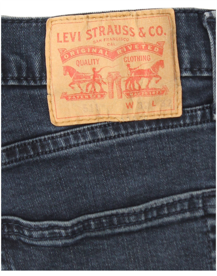 Blugi 511 Slim LEVI'S pentru bărbați L32 L32 Bumbac bleumarin