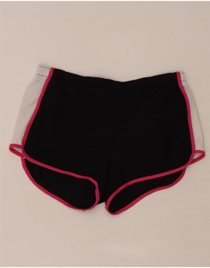 Pantaloni scurti sport Puma pentru femei UK 12 Medium Black Colorblock