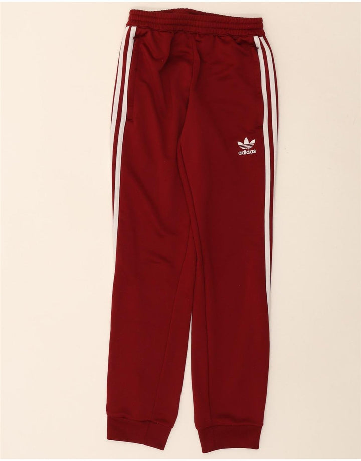 Pantaloni de trening pentru bărbați ADIDAS Joggeri XS Bordeaux Poliester