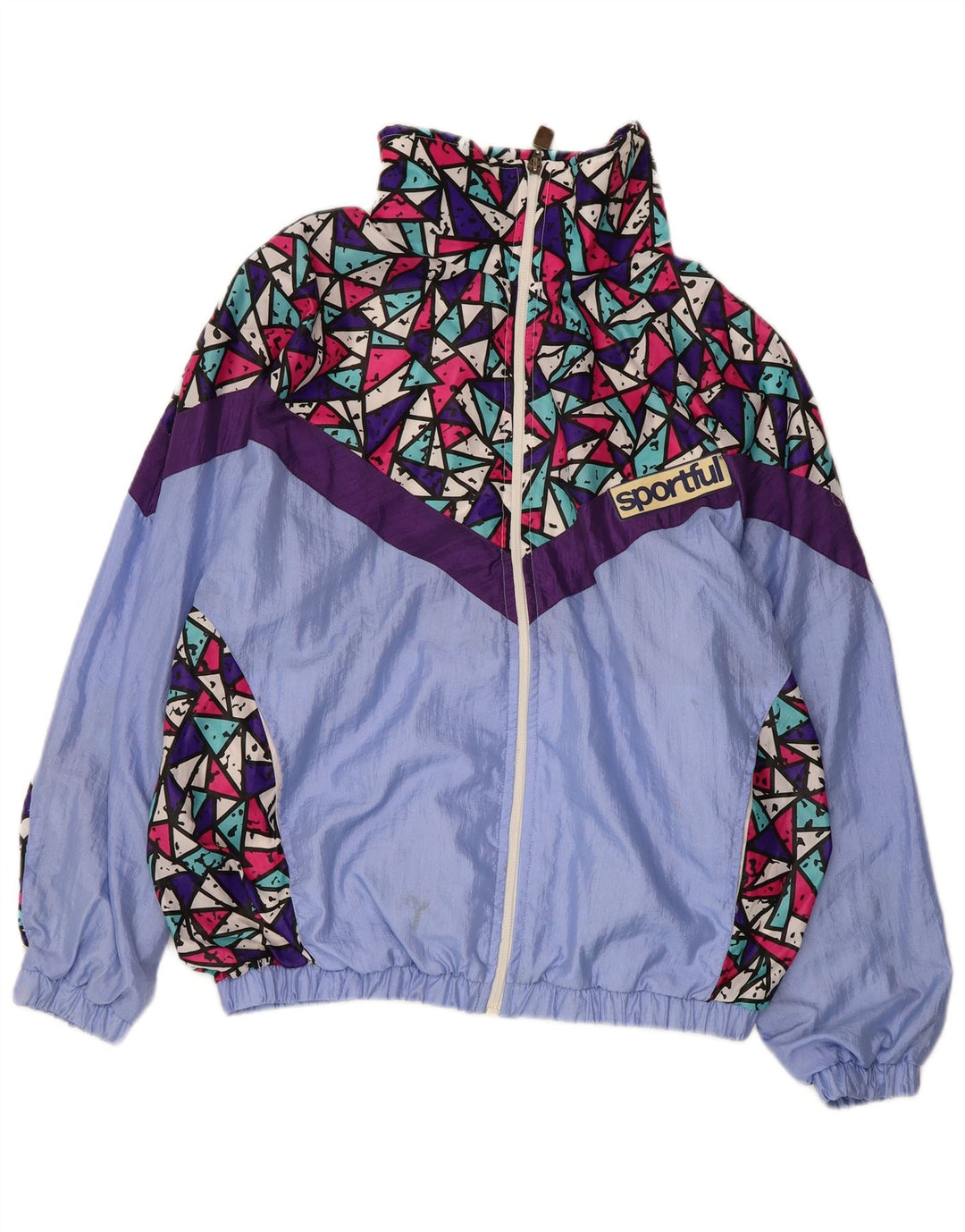 Jachetă de trening pentru femei SPORTFUL IT 46 Large Violet Geometric