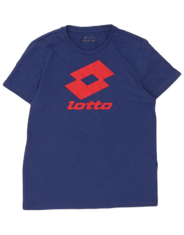 Tricou grafic Lotto Boys Life Top 13-14 ani mare albastru