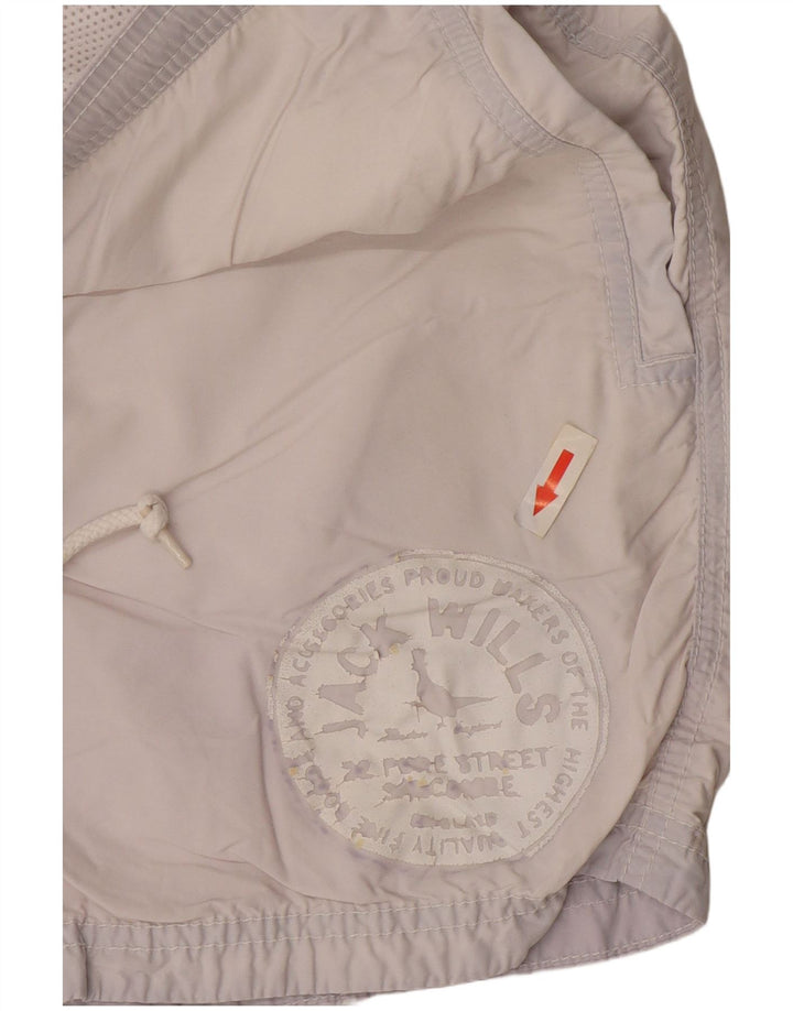 Pantaloni scurți de înot cu grafică Jack Wills pentru bărbați, bumbac albastru mic