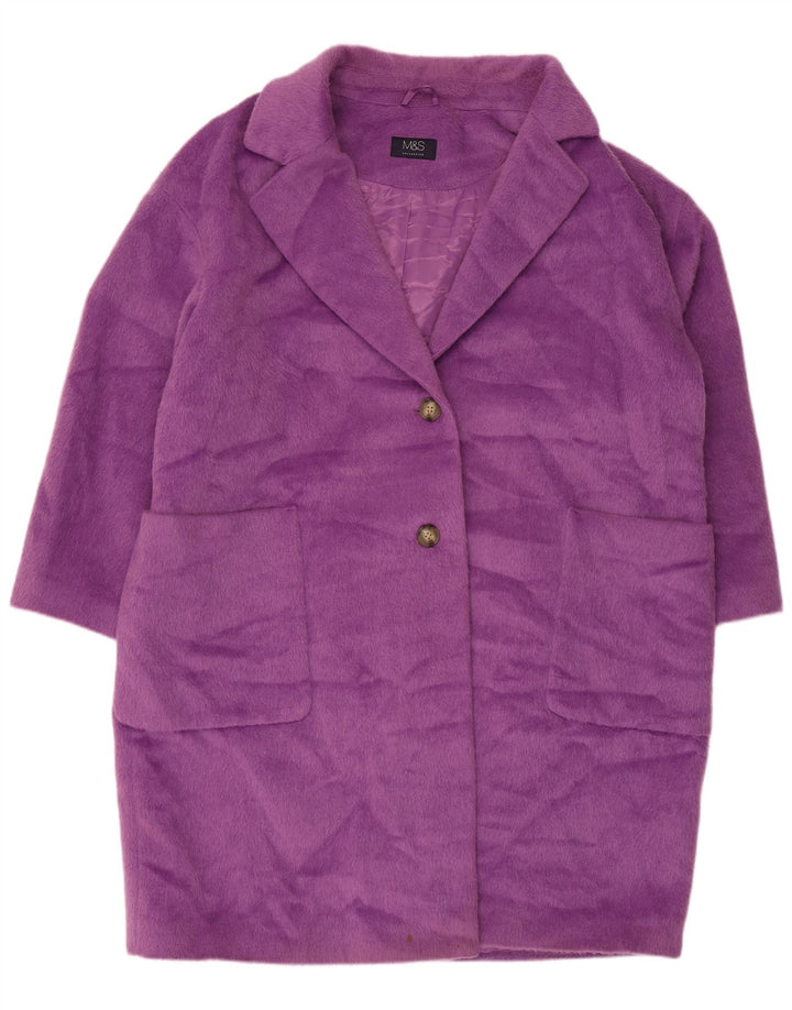 Palton pentru femei Marks & Spencer UK 22 3XL Poliester violet