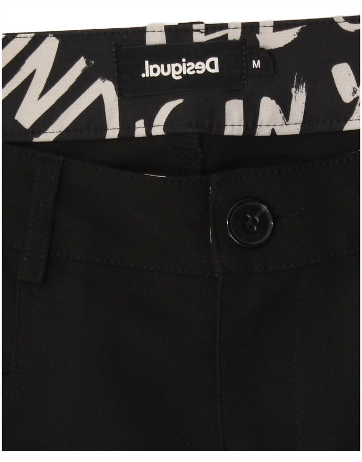 Pantaloni casual slim pentru femei Desigual L28 L28 Negru