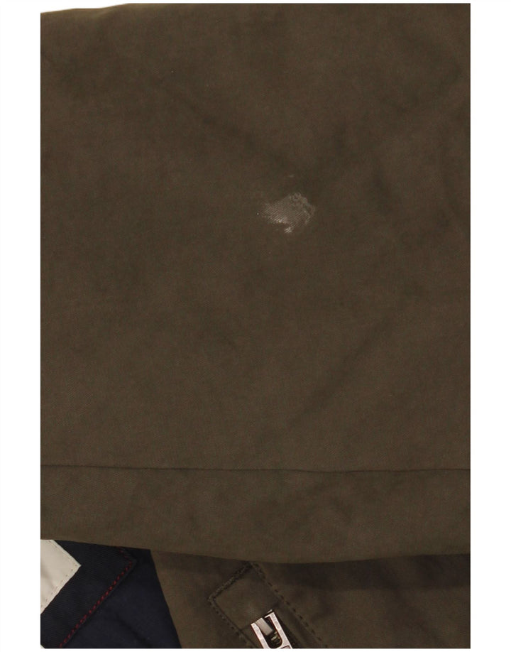 Jack Wills Bomber Jacket pentru bărbați UK 40 Large Kaki Poliamidă
