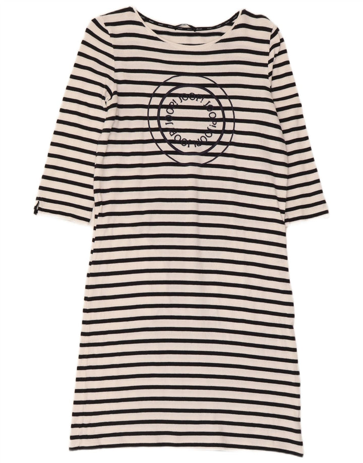 Rochie cu pulover cu mâneci 3/4 pentru femei Joop UK 12 Medium White Dunge