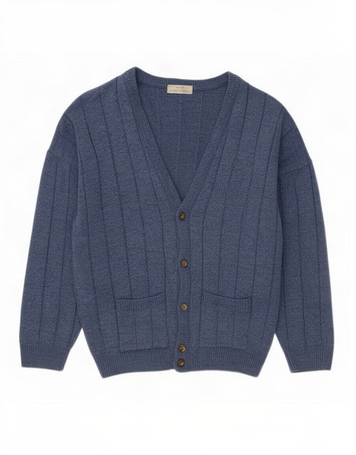 Cardigan St. Michael pentru bărbați Marks & Spencer, XL, acrilic, albastru bleumarin