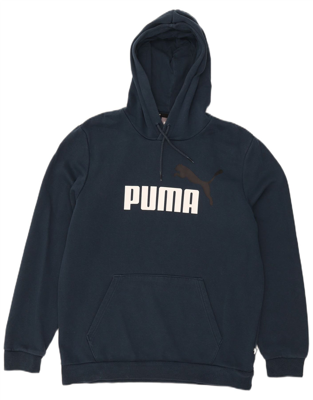 Pulover pentru bărbați Puma Graphic Hoodie, albastru mediu
