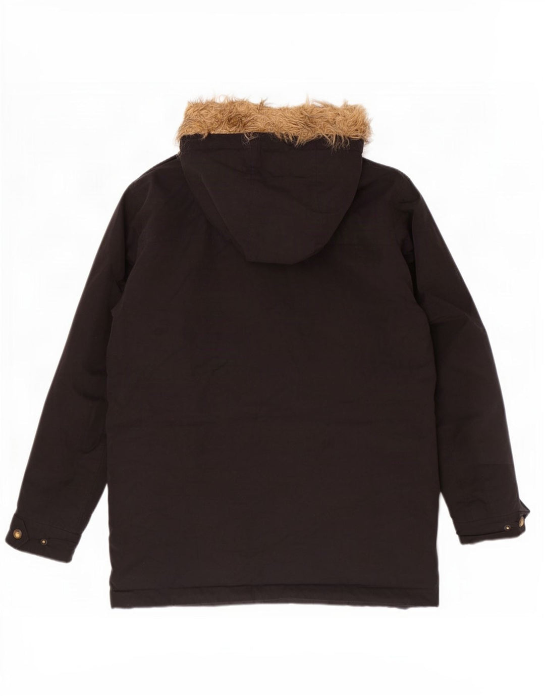 Jack & Jones jachetă parka cu glugă pentru bărbați UK 38 Poliester mediu negru