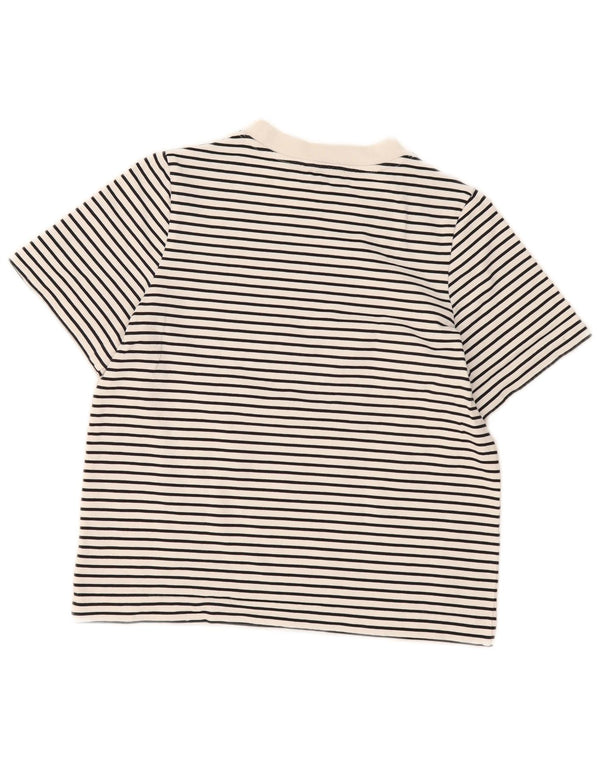 Tricou Cos pentru femei Top UK 10 Bumbac cu dungi albe mici