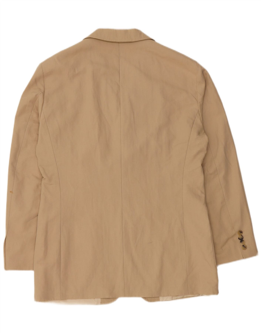 Blazer pentru bărbați Hugo Boss, cu 3 nasturi, EU 48, bumbac mediu bej