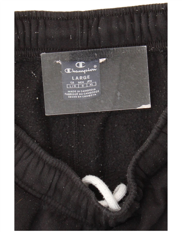 Pantaloni de trening pentru bărbați Champion, mari, negri