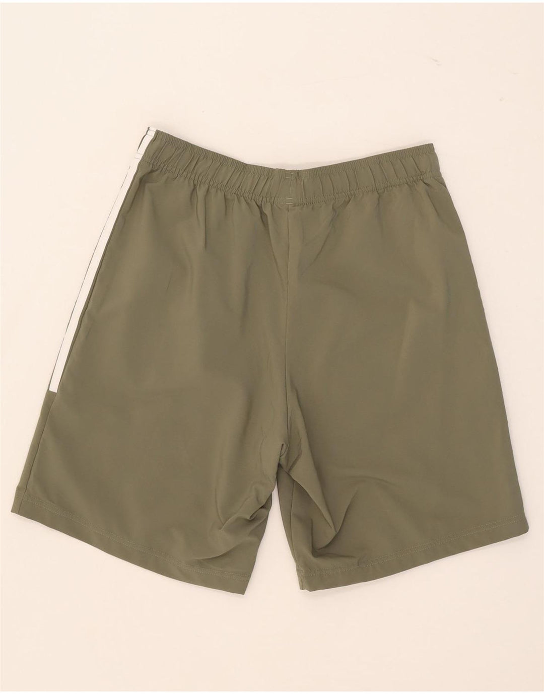 Pantaloni scurți sport Adidas pentru bărbați, poliester mediu kaki