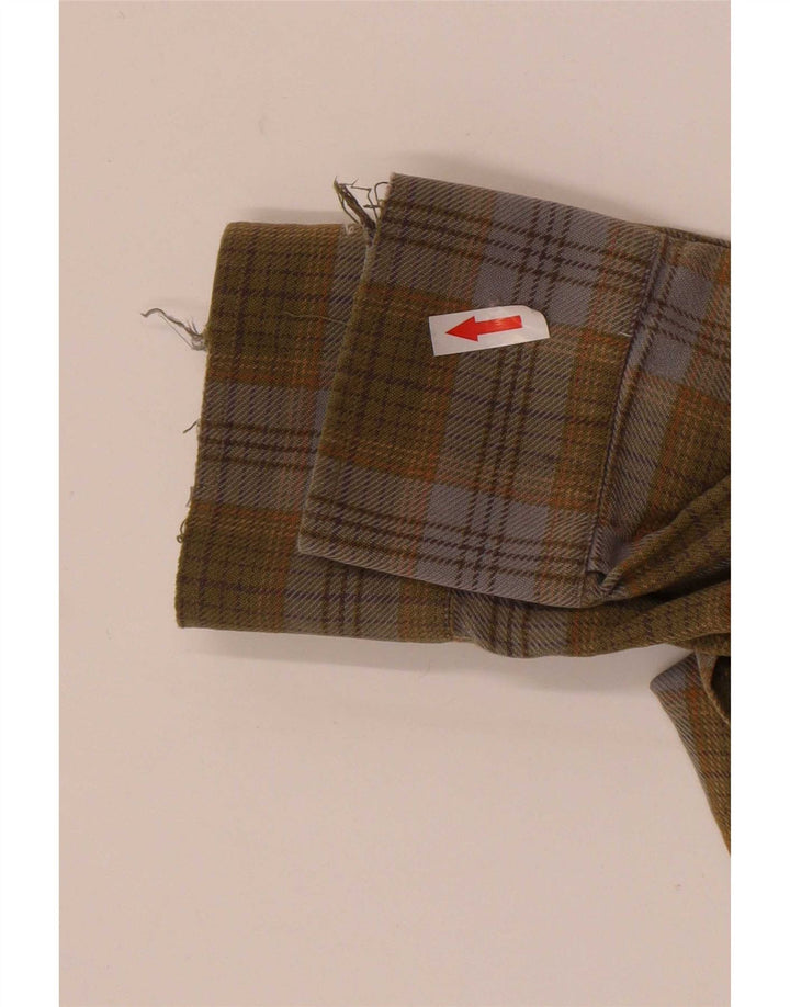 Cămașă de flanel pentru bărbați Barbour, bumbac cu carouri mari, kaki