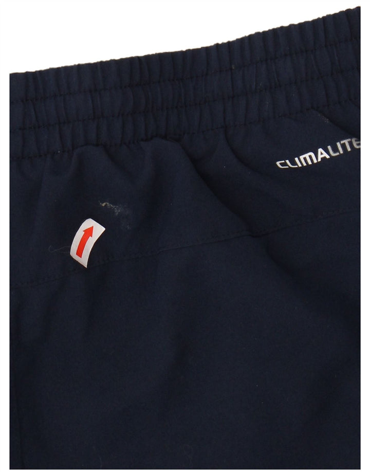 Pantaloni scurți sport Climalite ADIDAS pentru bărbați, poliester, albastru mic