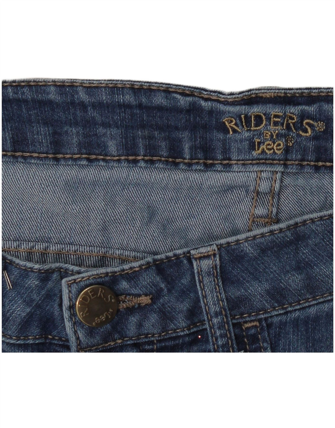 Blugi Capri Riders Lee W34 L18 albastru