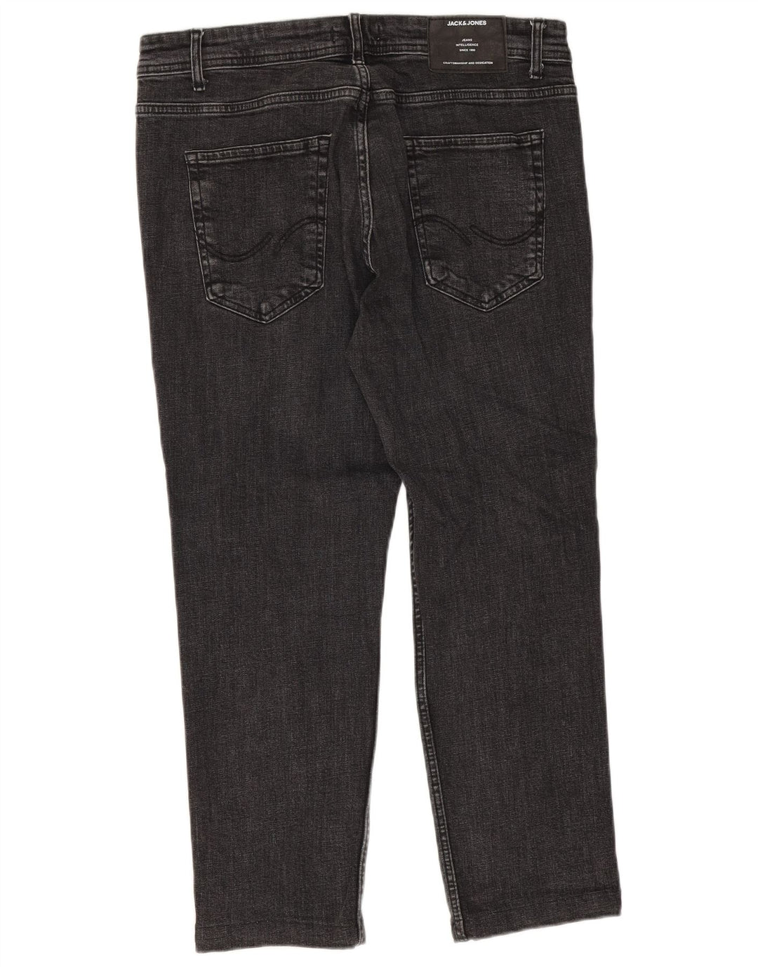 Blugi tăiați pentru bărbați Jack & Jones W34 L25 gri