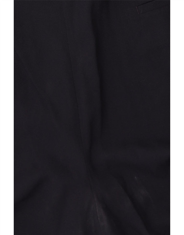 Pantaloni chino obișnuiți pentru bărbați Marks & Spencer L42 L30 poliester bleumarin