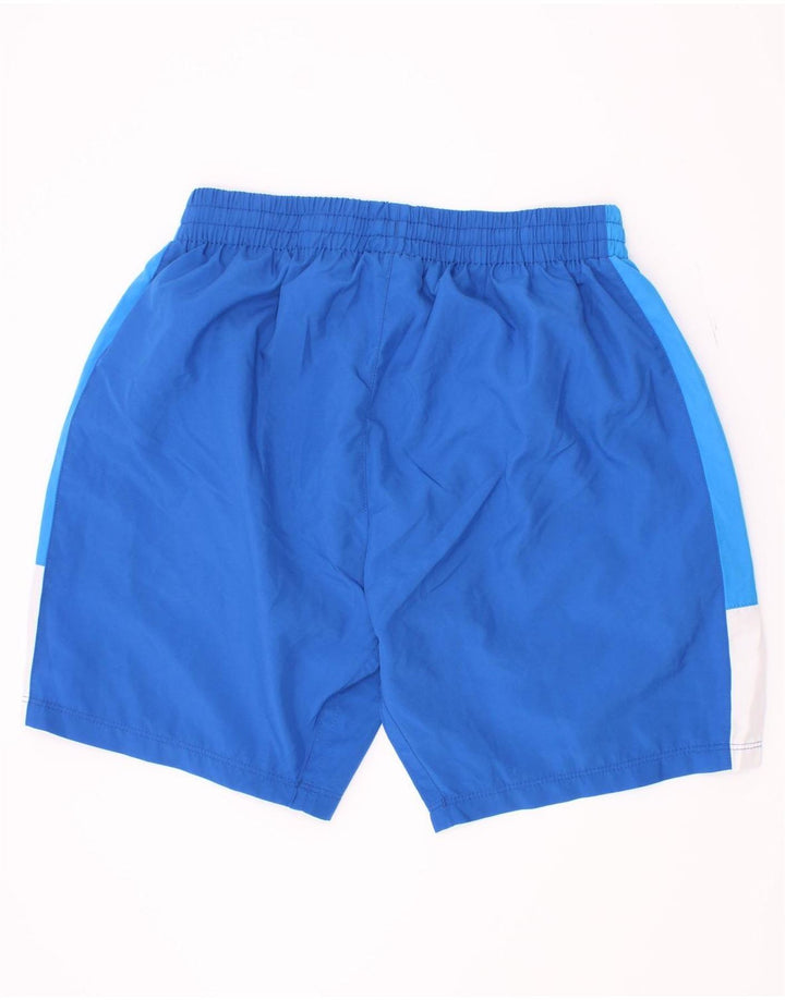 Pantaloni scurți sport Umbro pentru băieți 11-12 ani, mari, albastru, poliester color bloc