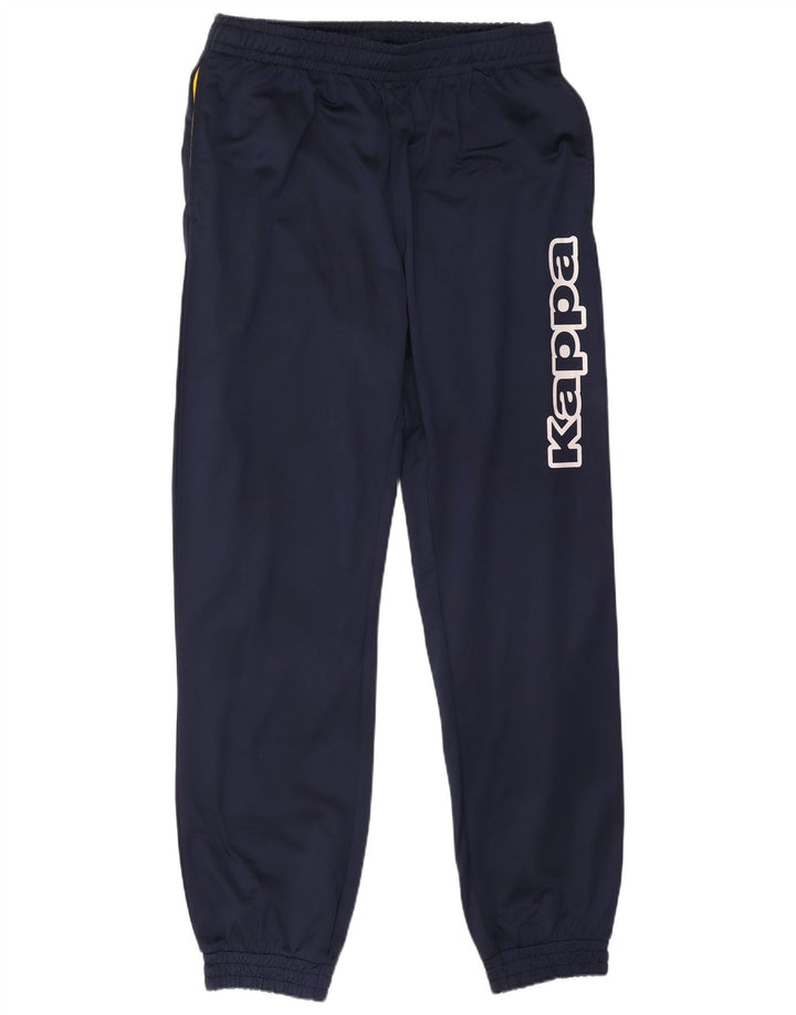 Pantaloni de trening cu grafică pentru bărbați Kappa Pantaloni de jogging Mediu Poliester bleumarin