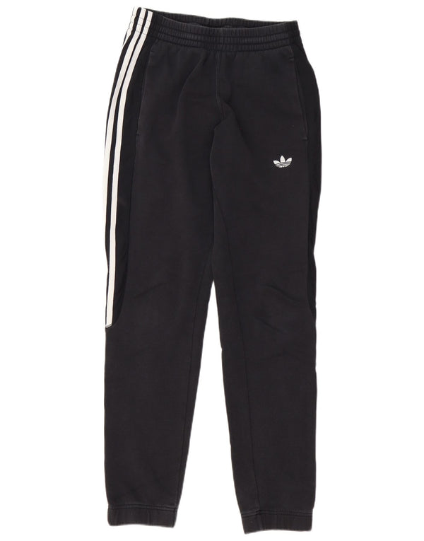 Pantaloni de trening Adidas pentru bărbați Pantaloni de jogging Mici Bumbac Negru