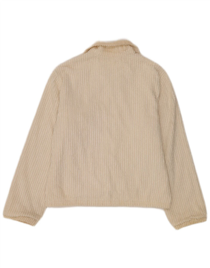 Jachetă reversabilă din lână Belfe pentru femei IT 46 Large Beige