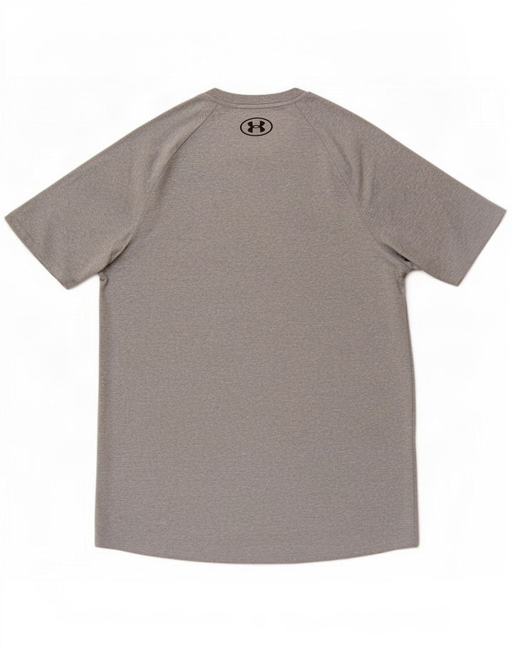 Tricou Under Armour pentru bărbați Top mic, gri, pătat