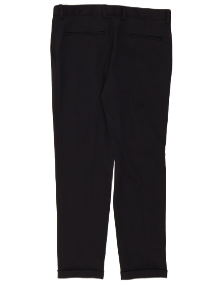 Pantaloni chino subțiri pentru bărbați Zara EU 40 Mediu L31 L29 Bleumarin Poliester